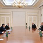 Azərbaycan Prezidenti İlham Əliyev Rusiya Prezidentinin köməkçisini qəbul edib