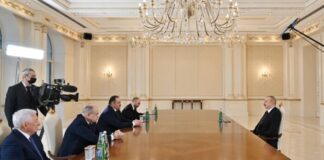 Azərbaycan Respublikasının Prezidenti İlham Əliyev dekabrın 6-da Rusiya Federasiyasının Dağıstan Respublikasının rəhbəri Sergey Məlikovu qəbul edib