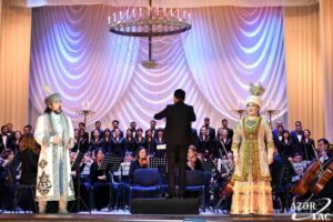 “Astana Opera” teatrı 140 nəfərlik heyətlə Bakıya gəlib
