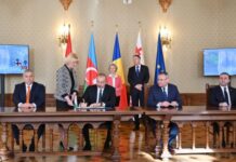 Buxarestdə Azərbaycan, Gürcüstan, Rumıniya və Macarıstan Hökumətləri arasında yaşıl enerji sahəsində strateji tərəfdaşlığa dair Saziş imzalanıb