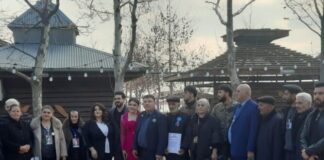 Şəhid ailələri və qazilər üçün Yeni il şənliyi