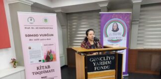 Prof. Dr. Ali Kafkasyalının "Səməd Vurğun" kitabının təqdimatı