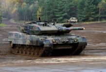 "Leopard" döyüş tankları