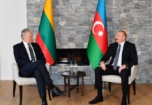 Litva dövlət başçısı Prezident İlham Əliyevi təbrik edib Azərbaycan Respublikasının Prezidenti İlham Əliyevin yanvarın 18-də Davosda Litva Respublikasının Prezidenti Gitanas Nauseda ilə görüşü