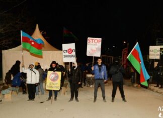 Laçın-Xankəndi yolu: Aksiya iştirakçıları