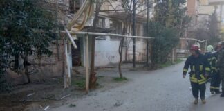 Bakıda yaşayış binasında partlayış