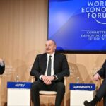 Davos Dünya İqtisadi Forumu çərçivəsində keçirilən “Avrasiya Orta Dəhlizi: Yoldan magistrala” mövzusunda panel iclası
