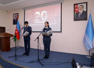 Gömrük Akademiyasında 20 Yanvar faciəsinin 33-cü ildönümünə həsr edilən anım tədbiri keçirilib