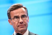 İsveçin Baş naziri Ulf Kristersson