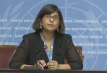 BMT-nin İnsan Hüquqları üzrə Ali Komissarlığının (OHCHR) sözçüsü Ravina Şamdasani