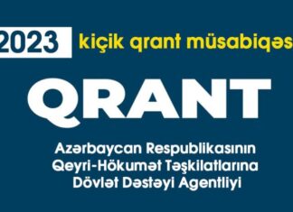 QHT Agentliyi 2023-cü il kiçik qrant müsabiqəsini elan edir