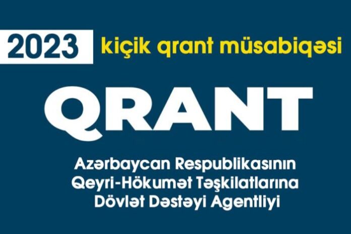 QHT Agentliyi 2023-cü il kiçik qrant müsabiqəsini elan edir