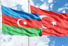 Azərbaycan və Türkiyə bayraqları