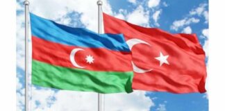 Azərbaycan və Türkiyə bayraqları