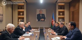 Ceyhun Bayramov Rusiya Federasiyasının xarici işlər nazirinin Azərbaycan-Ermənistan münasibətlərinin normallaşdırılması üzrə xüsusi nümayəndəsi İqor Xovayevlə görüşüb