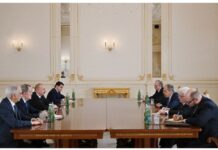 Azərbaycan Prezidenti: Biz düşmənçilik səhifəsini tezliklə çevirmək üçün konstruktiv iş aparmaq əzmindəyik Azərbaycan Prezidenti İlham Əliyev Rusiyanın xarici işlər naziri Sergey Lavrovu qəbul edərkən