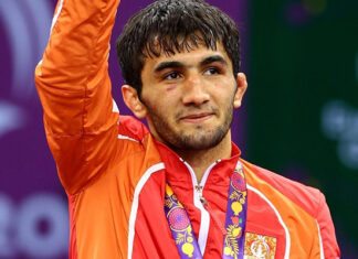 Azərbaycanın tanınmış güləşçisi, yeniyetmələr arasında olimpiya çempionu, I Avropa Oyunları, Avropa və dünya çempionatının mükafatçısı Elman Muxtarov