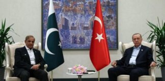 Türkiyə Prezidenti Rəcəb Tayyib Ərdoğan və Pakistanın Baş naziri Şahbaz Şərifi qəbul edib