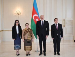 Azərbaycan Respublikasının Prezidenti İlham Əliyev fevralın 7-də Laos Xalq Demokratik Respublikasının ölkəmizdə yeni təyin olunan fövqəladə və səlahiyyətli səfiri Vilavan İyapohenin etimadnaməsini qəbul edib