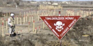 kütləvi məzarlıq olduğu ehtimal edilən ərazi minalardan təmizlənir