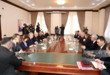 Qərbi Azərbaycan İcmasında Türkiyə parlamentinin deputatları ilə görüş keçirilib Qərbi Azərbaycan İcmasında Türkiyə parlamentinin deputatları ilə görüş keçirilib