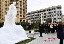 Prezident İlham Əliyev Bakıda görkəmli bəstəkar Tofiq Quliyevin abidəsinin açılışında iştirak edib