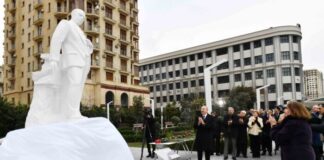 Prezident İlham Əliyev Bakıda görkəmli bəstəkar Tofiq Quliyevin abidəsinin açılışında iştirak edib