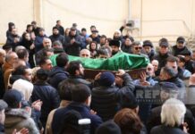 Ramiz Novruzla vida mərasimi