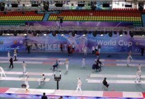 Qadın sablyaçılarımız dünya kubokunun mərhələ yarışında iştirak edirlər