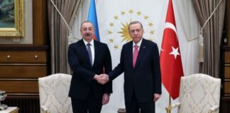 Azərbaycan Prezidenti İlham Əliyevin Türkiyə Prezidenti Rəcəb Tayyib Ərdoğanla görüşü olub