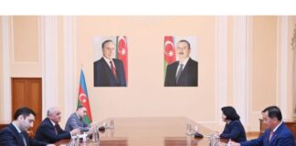 Azərbaycan Respublikasının Baş naziri Əli Əsədov martın 8-də ölkəmizdə səfərdə olan Kamboca Krallığı Milli Assambleyası sədrinin müavini xanım Xuon Sudari ilə görüşüb