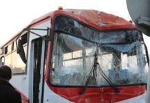 sərnişin avtobusu yol qəzası
