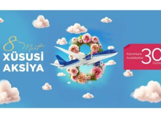 AZAL 8 mart münasibətilə bir sıra istiqamətlər üzrə aviabiletlərə güzəşt elan edib
