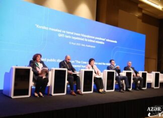Bakı konfransında “Korsika məsələsi və təməl insan hüquqlarının pozulması” mövzusunda ictimai müzakirə keçirilib