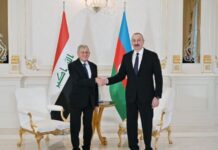 İraq lideri Prezident İlham Əliyevi təbrik edib Prezident İlham Əliyev İraq Prezidenti Əbdüllətif Camal Rəşid ilə görüşüb