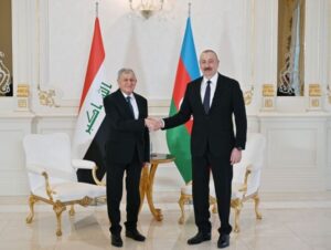 Prezident İlham Əliyev İraq Prezidenti Əbdüllətif Camal Rəşid ilə görüşüb
