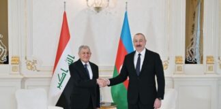Prezident İlham Əliyev İraq Prezidenti Əbdüllətif Camal Rəşid ilə görüşüb