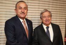 BMT-nin az inkişaf etmiş ölkələr üzrə konfransında iştirak etmək üçün Qətərdə səfərdə olan Türkiyənin xarici işlər naziri Mövlud Çavuşoğlu BMT-nin Baş katibi Antono Quterreş ilə görüşüb