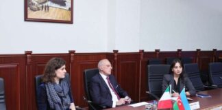 Dövlət Gömrük Komitəsinin (DGK) sədri, gömrük xidməti general-leytenantı Şahin Bağırov İtaliya Respublikasının ölkəmizdəki fövqəladə və səlahiyyətli səfiri Klaudio Taffuri ilə görüşüb