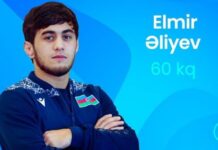 zərbaycanın yunan-Roma güləşçisi Elmir Əliyev
