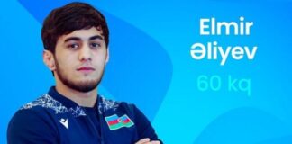 zərbaycanın yunan-Roma güləşçisi Elmir Əliyev