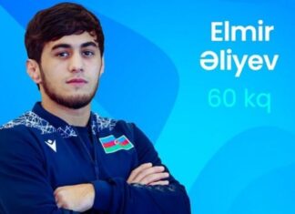 zərbaycanın yunan-Roma güləşçisi Elmir Əliyev