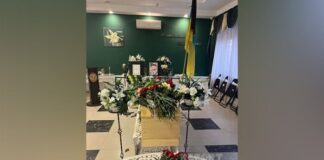 azərbaycanlı hərbçi İlkin Hacızadənin nəşi