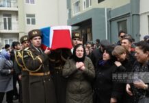 Şəhid Şəhriyar Əlibəyli II Şəhidlər xiyabanında dəfn edilib