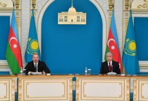 Prezident İlham Əliyev və Qazaxıstan Prezidenti Kasım-Jomart Tokayev