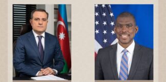 Azərbaycanın xarici işlər naziri Ceyhun Bayramov ilə ABŞ dövlət katibinin Avropa və Avrasiya məsələləri üzrə köməkçisi vəzifəsini icra edən Derek Hoqan arasında telefon danışığı baş tutub