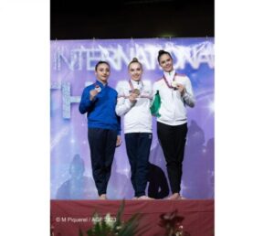 Gimnastımız Fransada keçirilən Qran-pri yarışında gümüş medal qazanıb