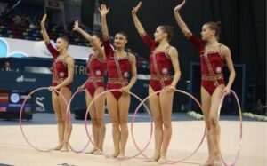 bədii gimnastlar
