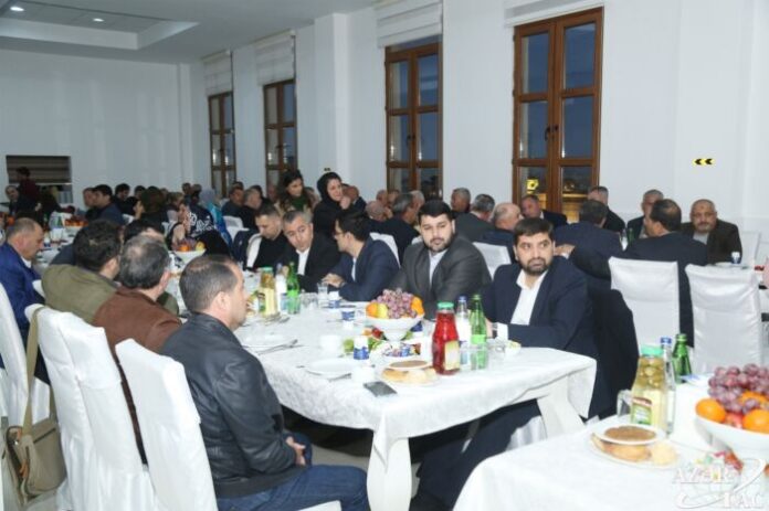 Şəhid ailələri və qazilər üçün iftar süfrəsi