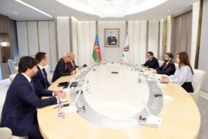 SOCAR-ın prezidenti “Boston Consulting Group” şirkətinin idarəedici direktoru və baş tərəfdaşı ilə görüşüb